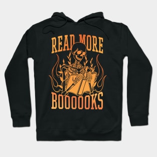 READ MORE BOOOOOKS SKELETON Hoodie